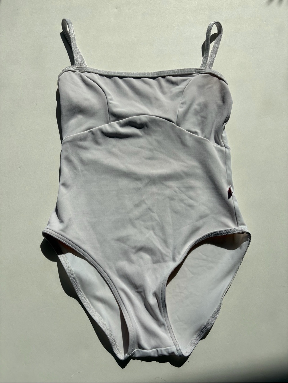 Custom Made white Yumiko leotard women’s size M